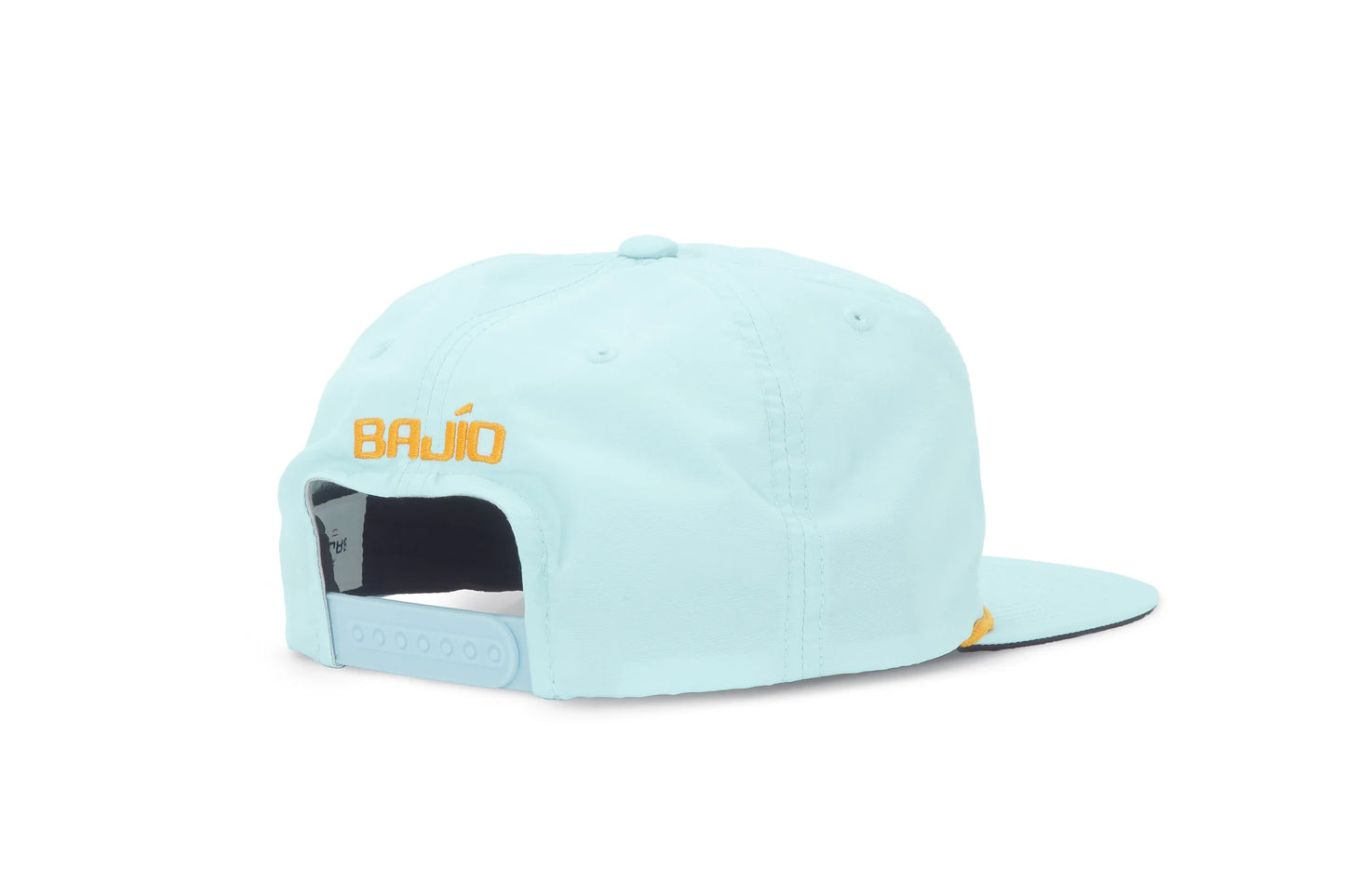 Crab Flat Brim Performance Hat - Blue