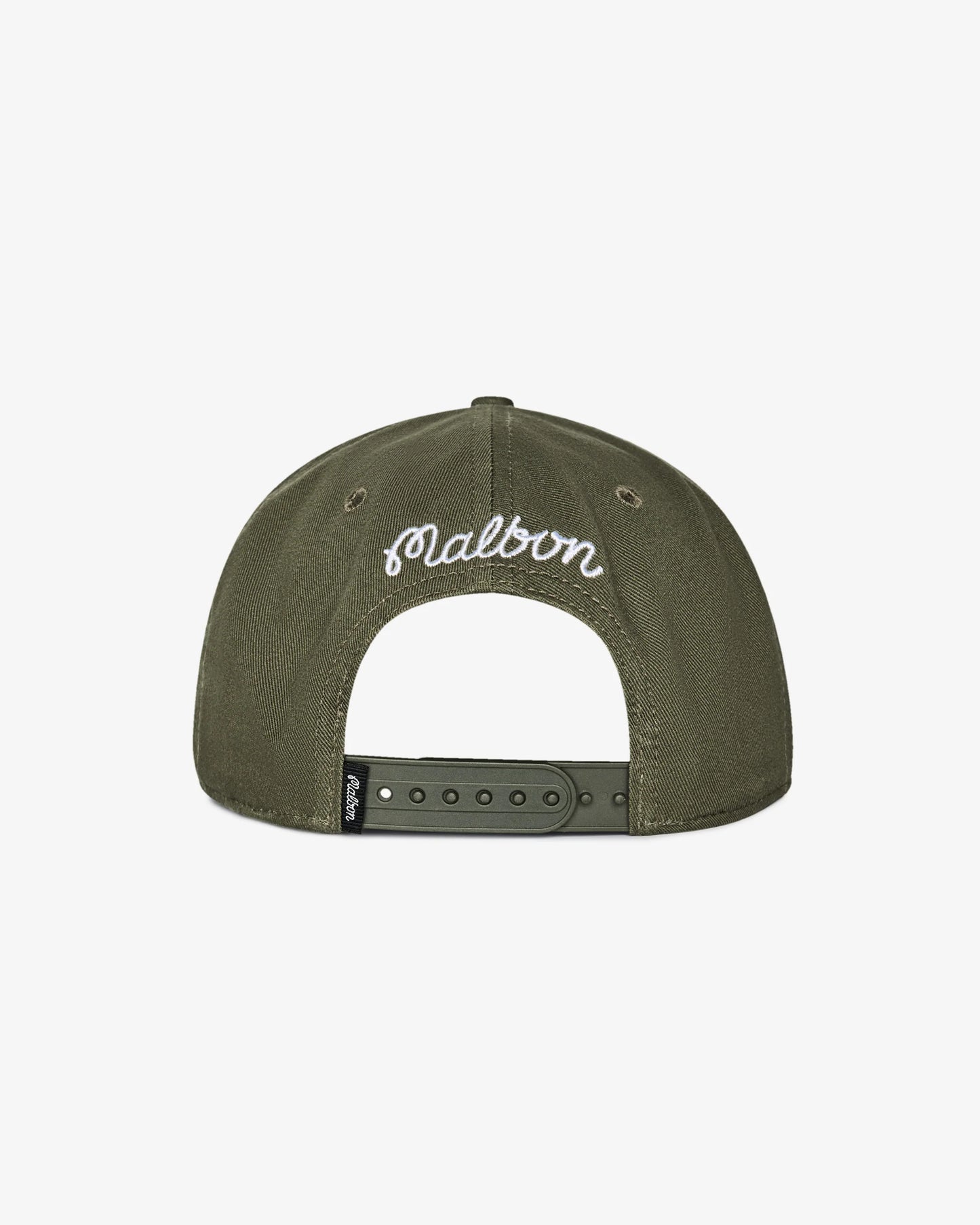 Malbon Benchmark Snapback Hat - Military Green