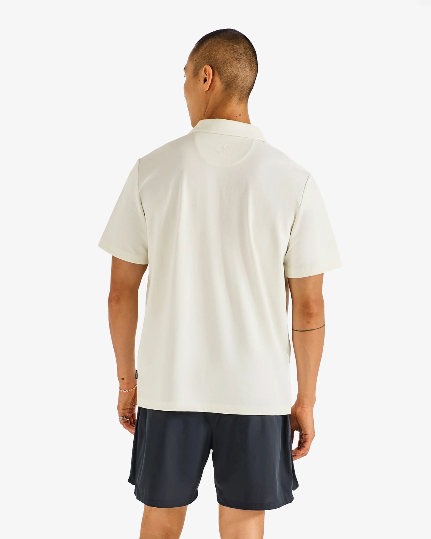 Malbon Jovis Benchmark Vintage Polo - Ivory
