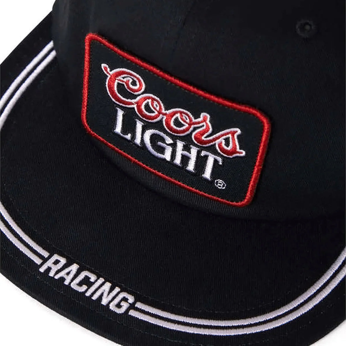 Brixton x Coors Light Gear Hp Snapback Hat - Black