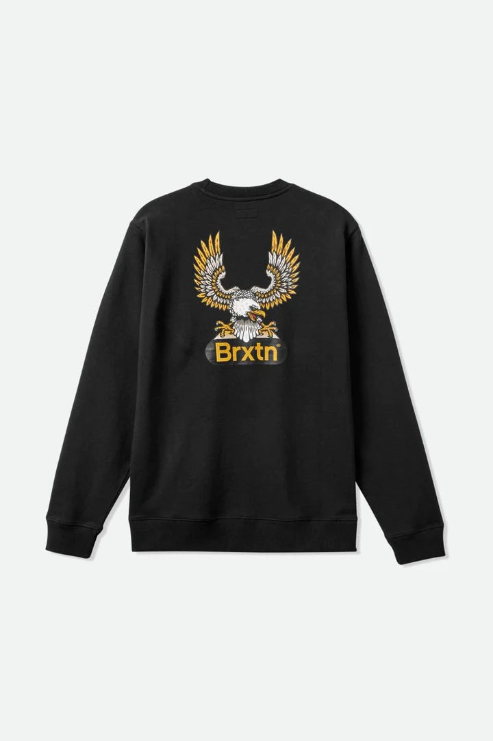 Brixton Merrick Crew - Black