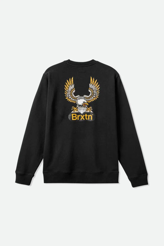 Brixton Merrick Crew - Black