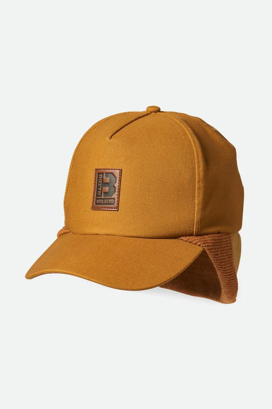 Brixton Builders Ear Flap EF Cap - Golden Brown