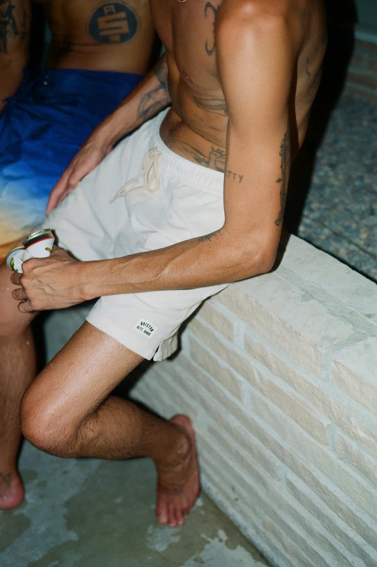 Brixton Everyday Corduroy Short - Whitecap