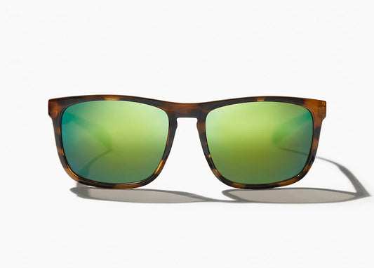 Calda Brown Tortoise Gloss / Green Mirror Polycarbonate