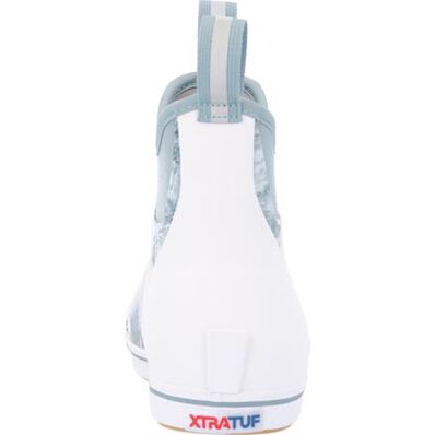 Xtratuf Men’s Ankle Deck Boot - Mossy Oak Elements Wakeform Arctic Camo