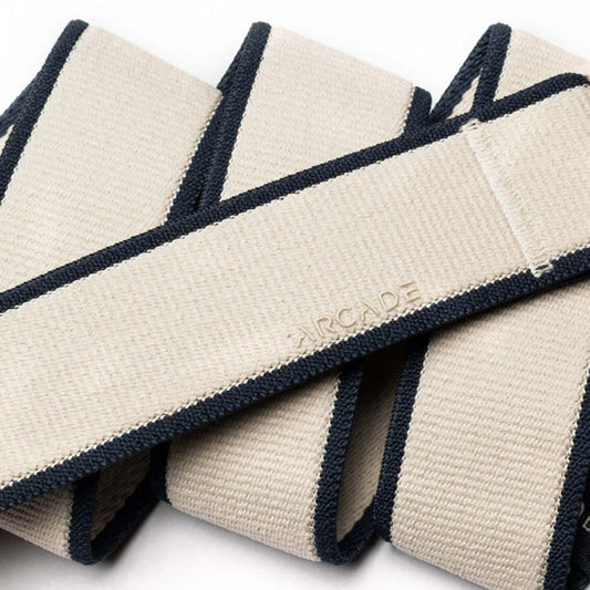 Arcade Carto Adventure Belt - Oat / Navy
