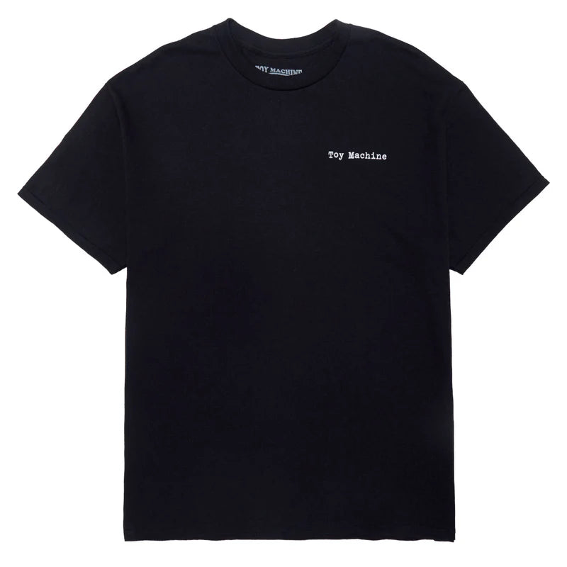 Toy Machine Ed Templeton Charred Cross Tee - Black