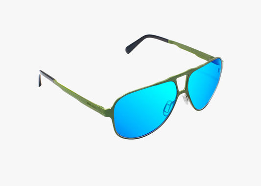 Clink Army Green Matte Blue Mirror Polycarbonate