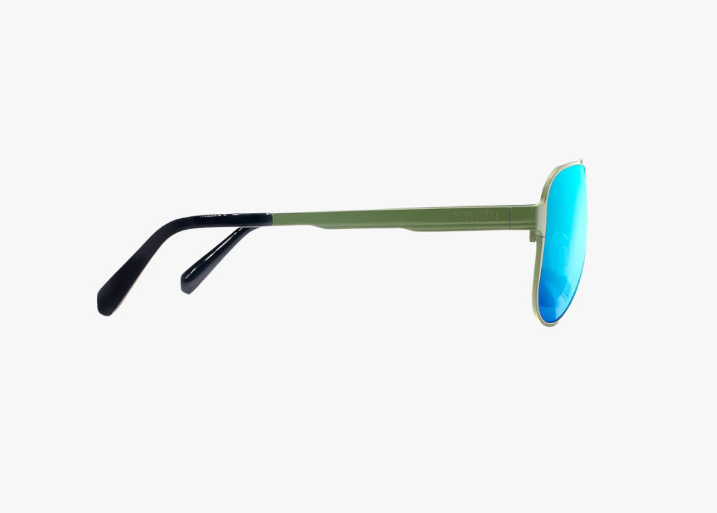 Clink Army Green Matte Blue Mirror Polycarbonate