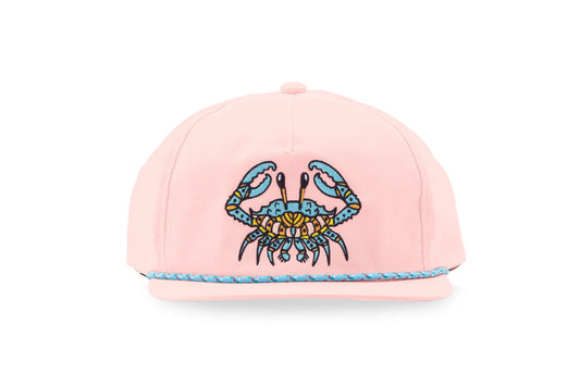 Crab Performance Hat - Light Pink