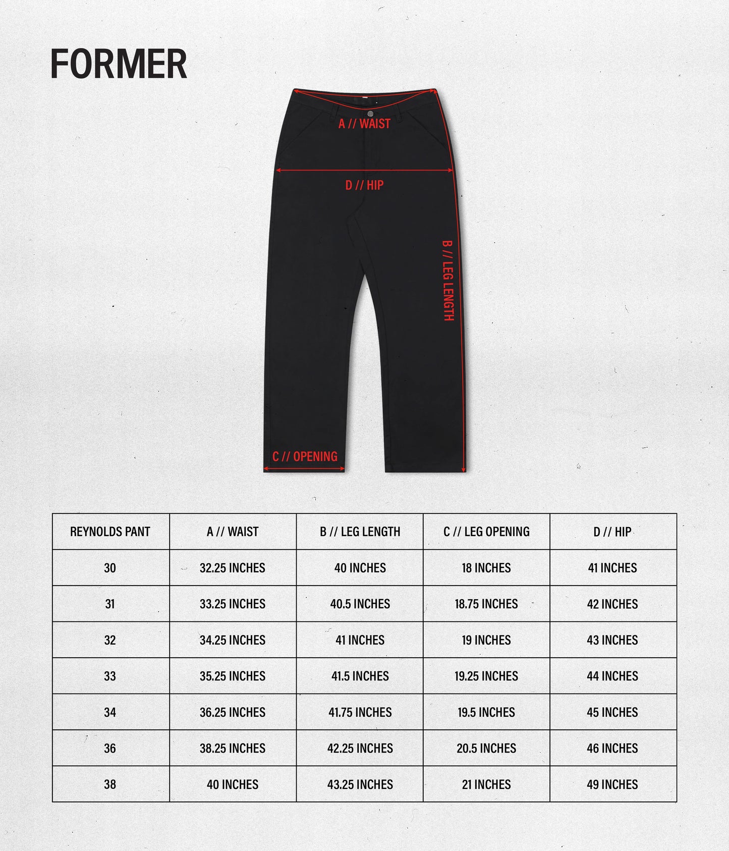 Former Reynolds Denim Pant - Washed Black