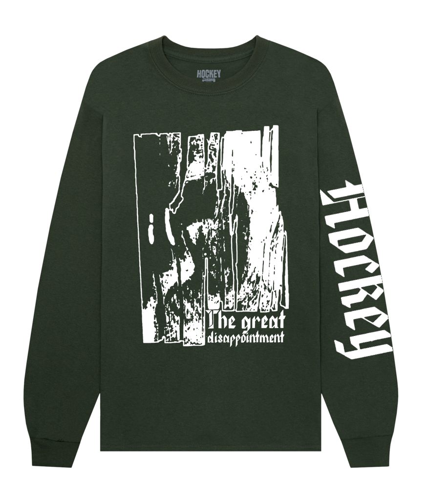 Hockey Disappointment L/S Tee - Forest Green