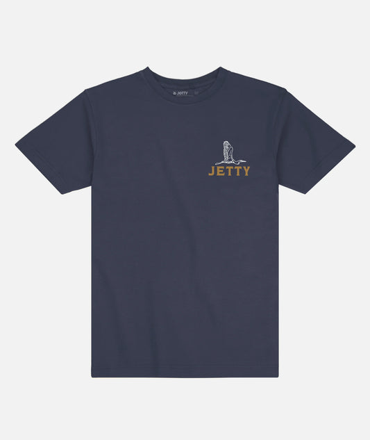 Egret Tee - Navy