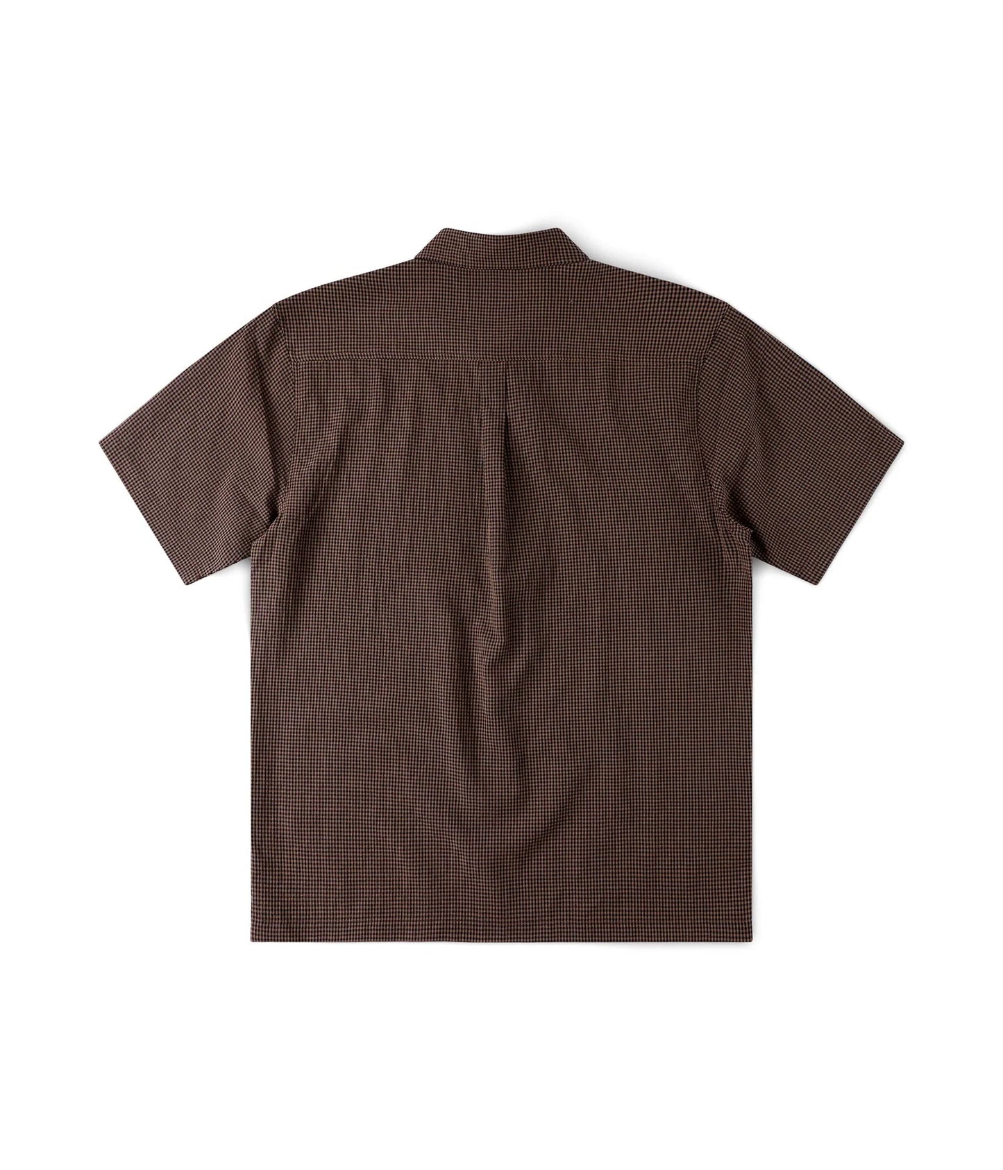 Former Vivian Check S/S Shirt - Brown