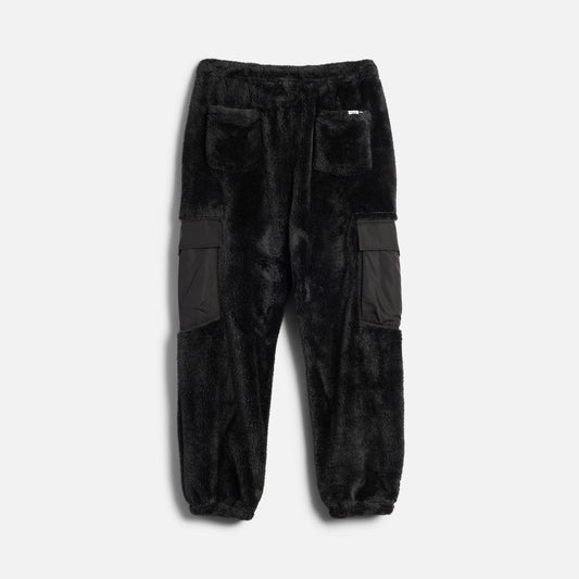Autumn High Pile Bask Pant - Black