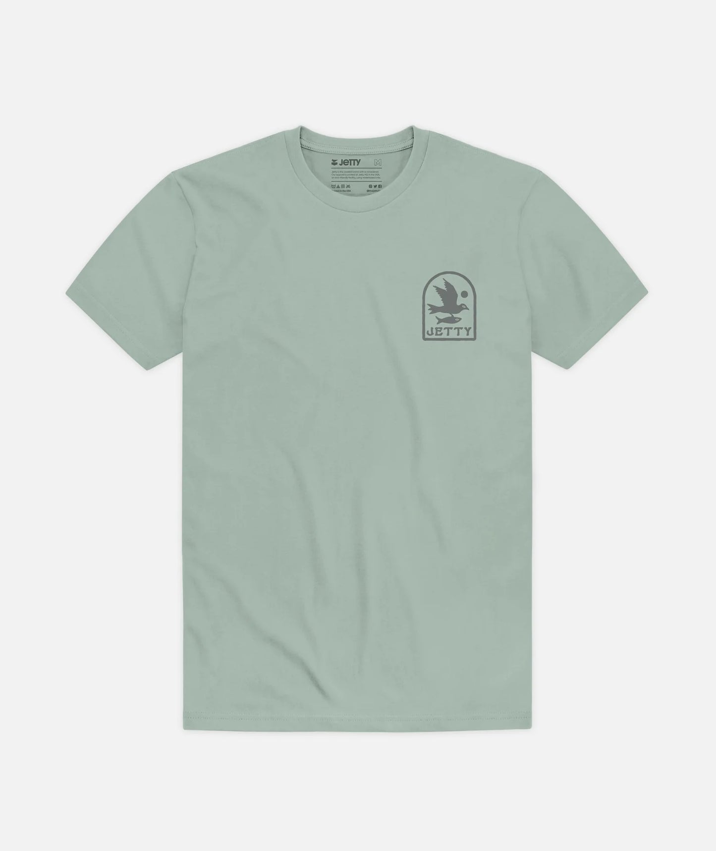 Fish Finder Tee - Sage Green