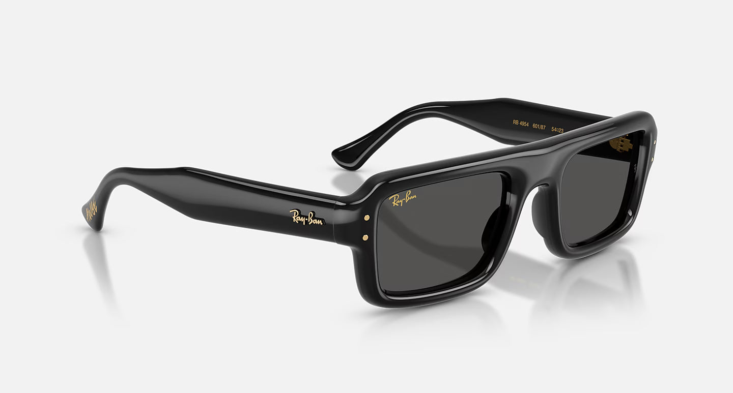 RB4954 Flacko Puffer by A$AP Rocky Transparent Blue w/ Dark Grey Lens