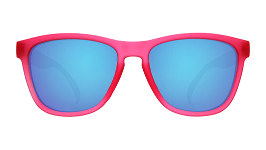goodr OG Flamingos on a Booze Cruise Sunglasses - Pink