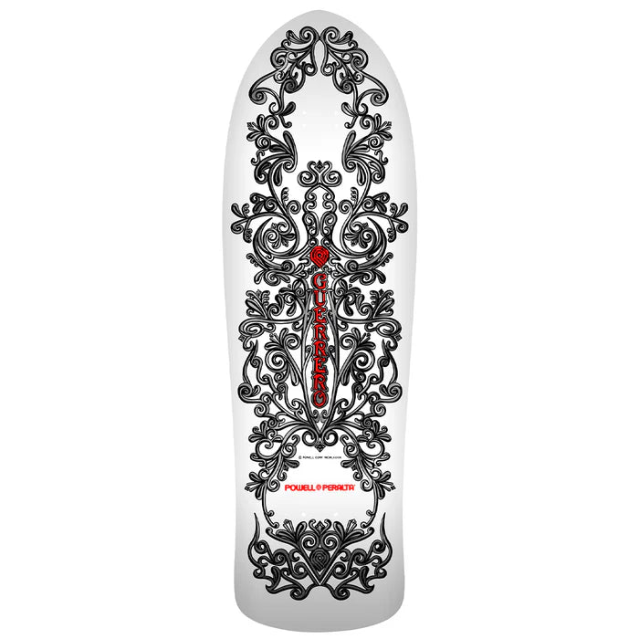 Powell Peralta Bones Brigade Series 17 Tommy Guerrero White/Foil Deck 9.75