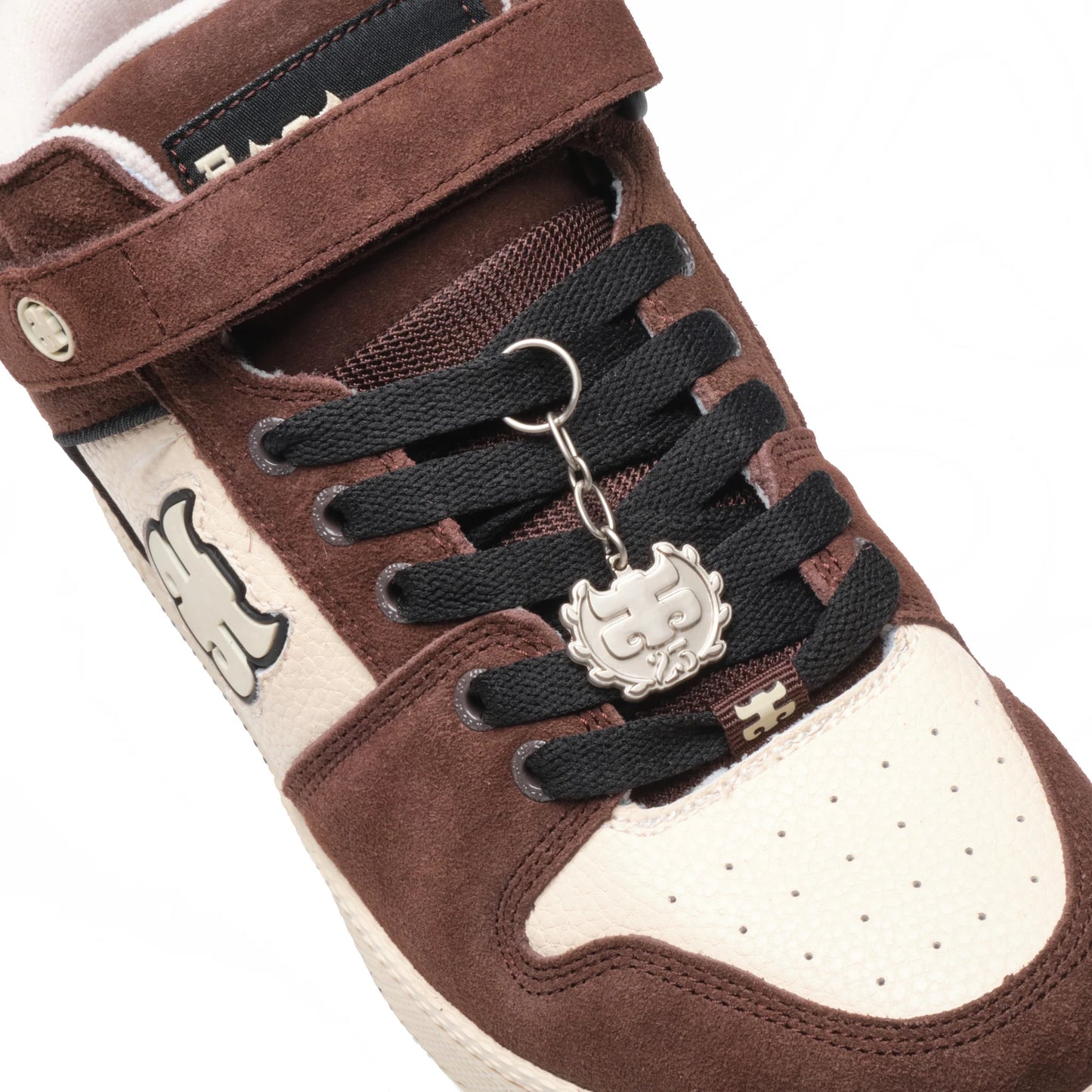 Ipath Grasshopper - Embossed Brown Suede w/ Pebble Leather