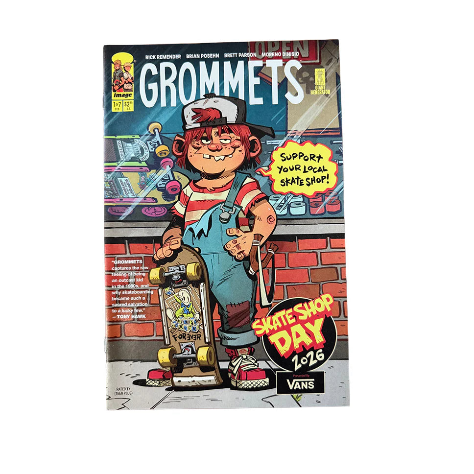 Skate Shop Day SSD 2026 Image Comics Grommets #1 Limited Reprint Comic Book