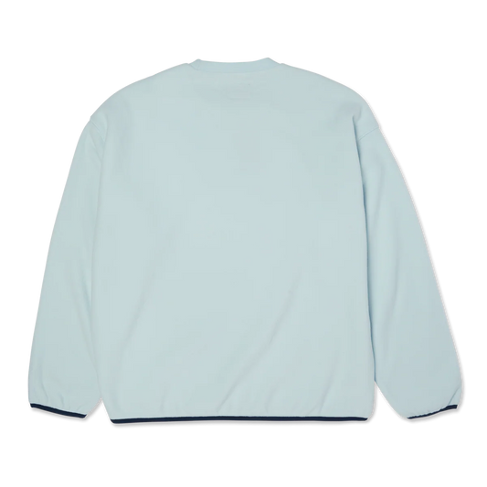 HUF H Dot Polar Fleece Crewneck - Sky