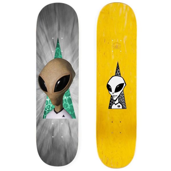 Alien Workshop Visitor Reality PLEXI LAM Deck - 8.5