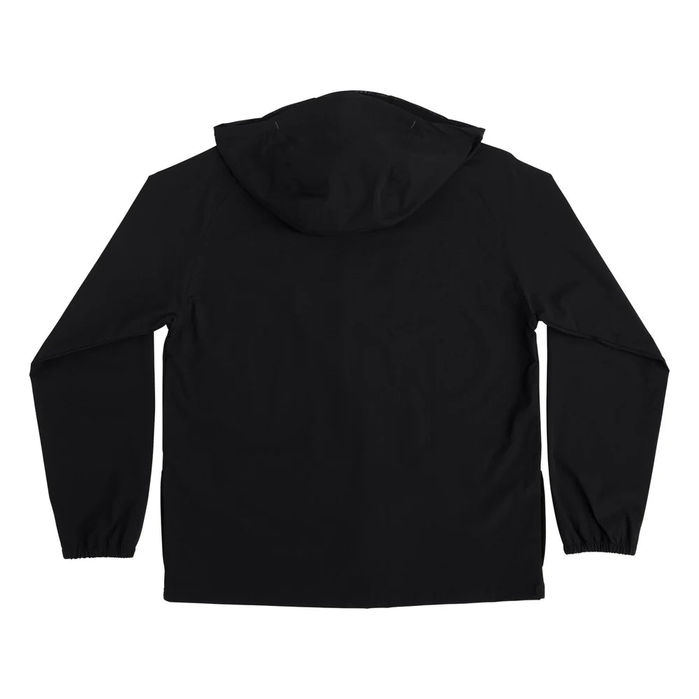 Independent Heights Hooded WIndbreaker Jacket - Black
