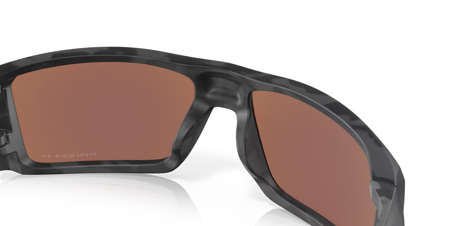 Heliostat Matte Black Camo w/ Prizm Deep Water Polarized