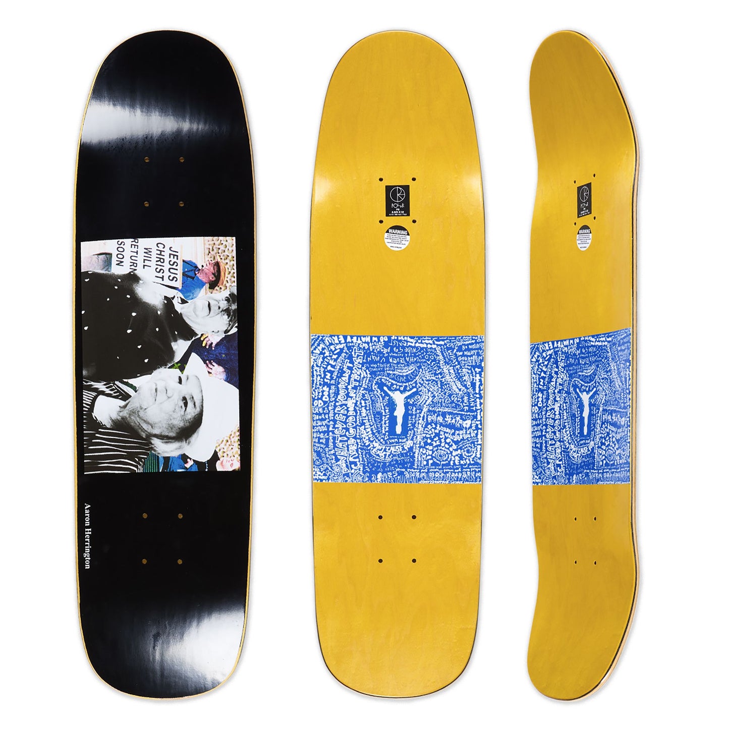 Polar Skate Co. Aaron Herrington Return Soon Deck 8.625