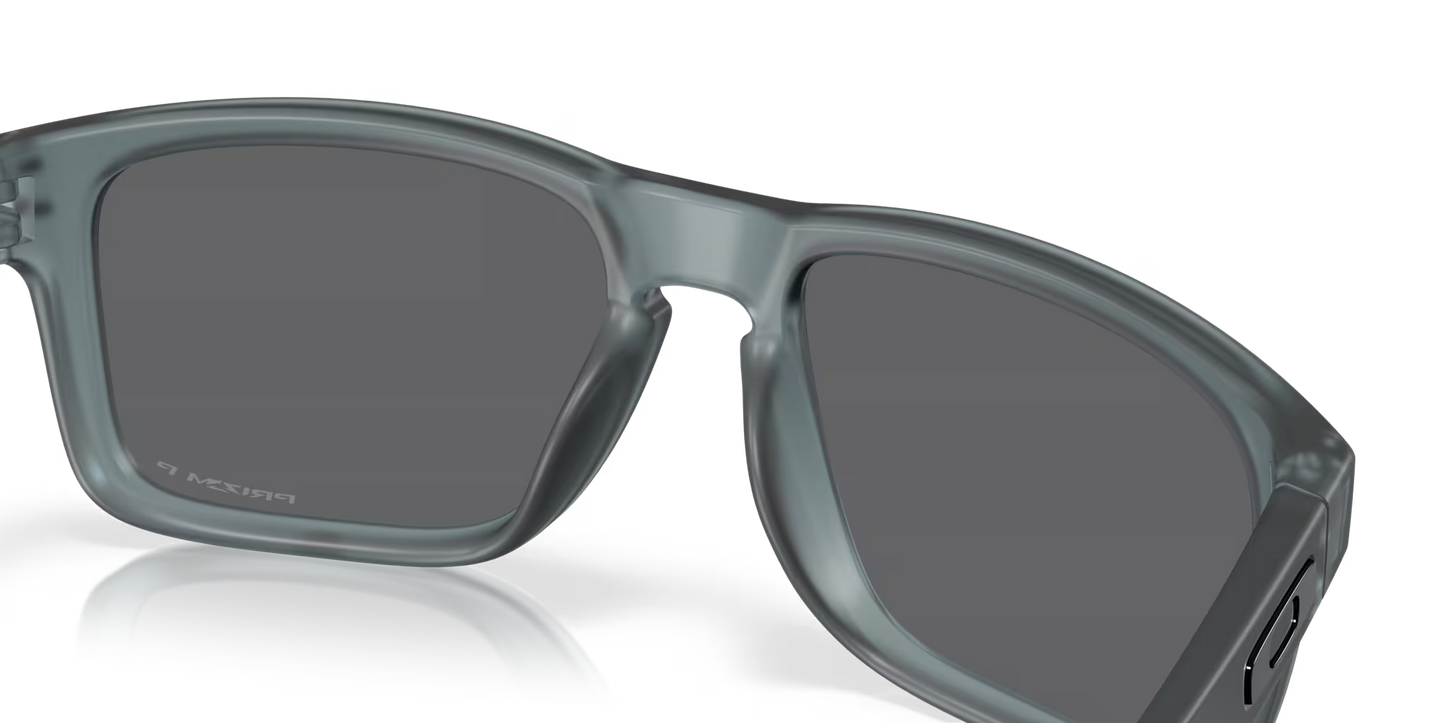 Holbrook Matte Crystal Black w/ Prizm Black Polarized