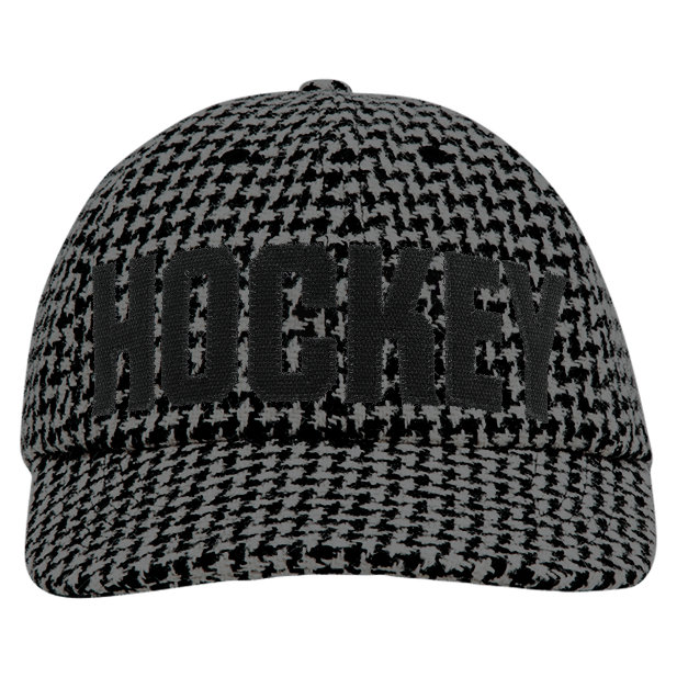Hockey Houndstooth Hounds Hat - Grey
