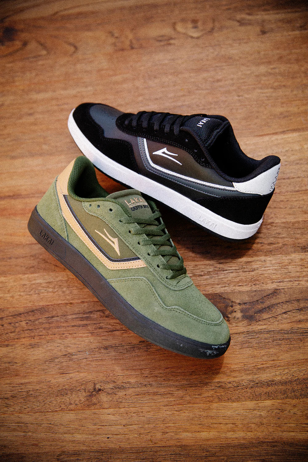 Lakai Terrace Griffin Gass Pro Shoe - Black Suede