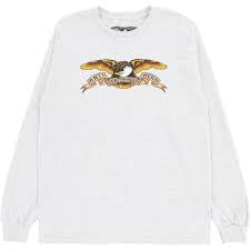 Antihero Basic Eagle L/S Tee - White