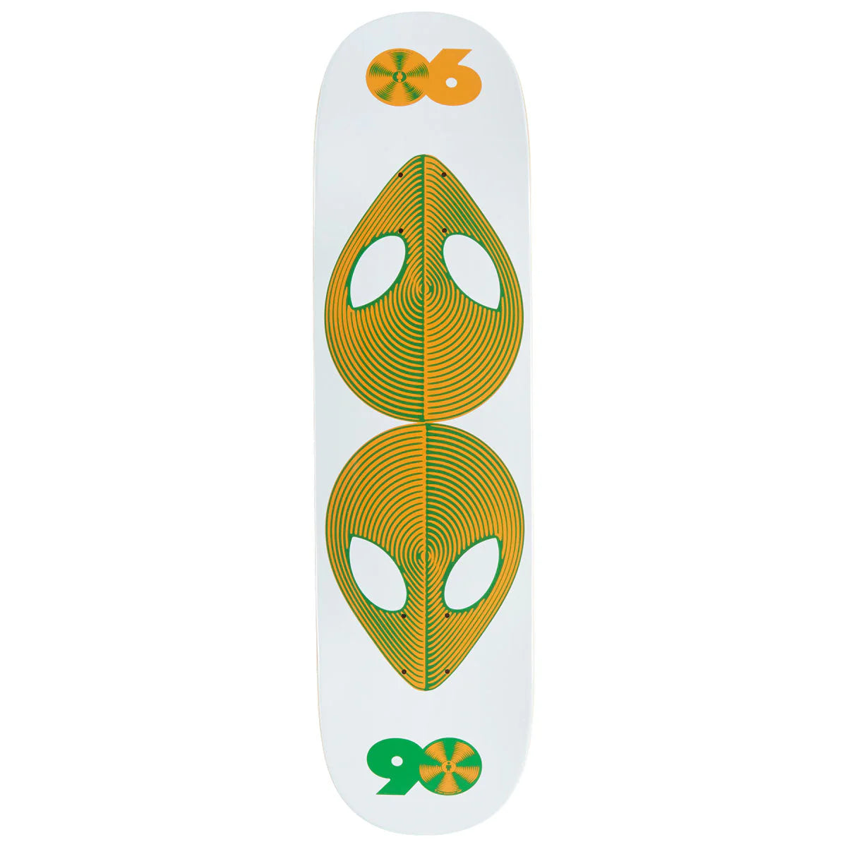 Alien Workshop White Scanner Twin Deck 8.375