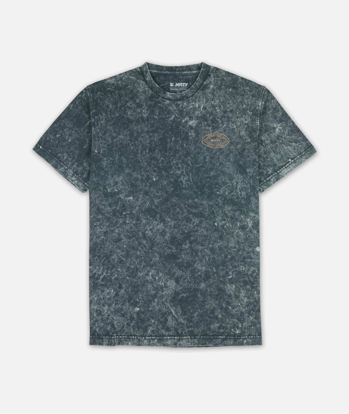 Longview Acid Wash Tee - Blue