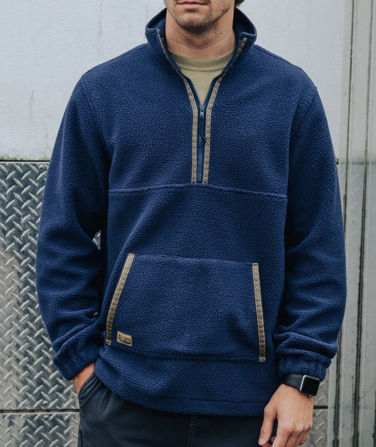 Port Hi-Pile Fleece - Navy
