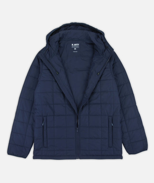 Puffer Coat - Navy