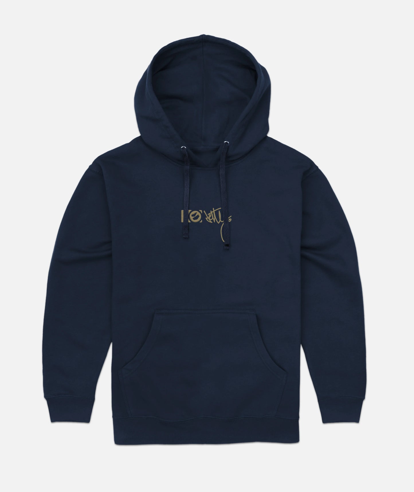 Rock Script Hoodie - Navy