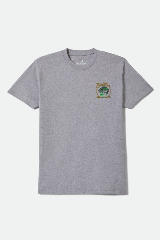 Brixton Cast Tee - Heather Grey