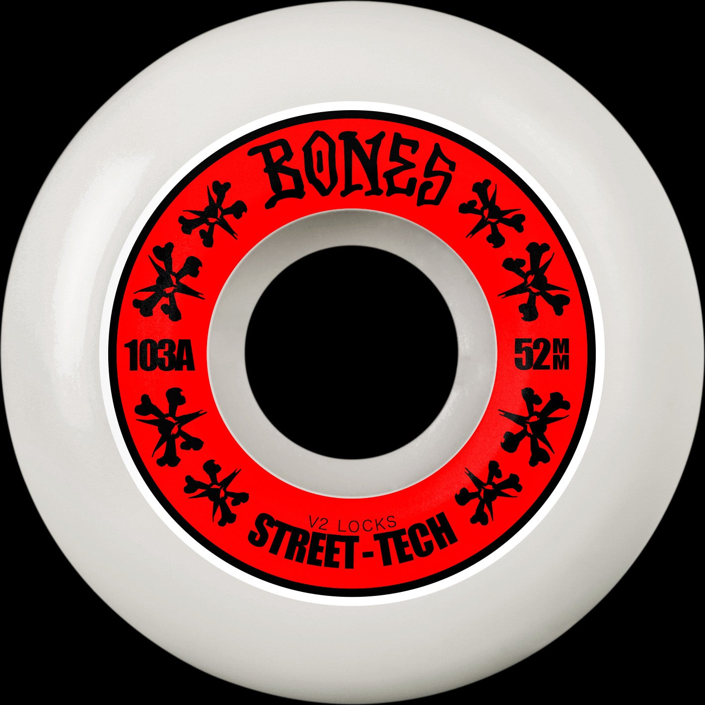 Bones STF V2 Locks 103A 52mm Wheels