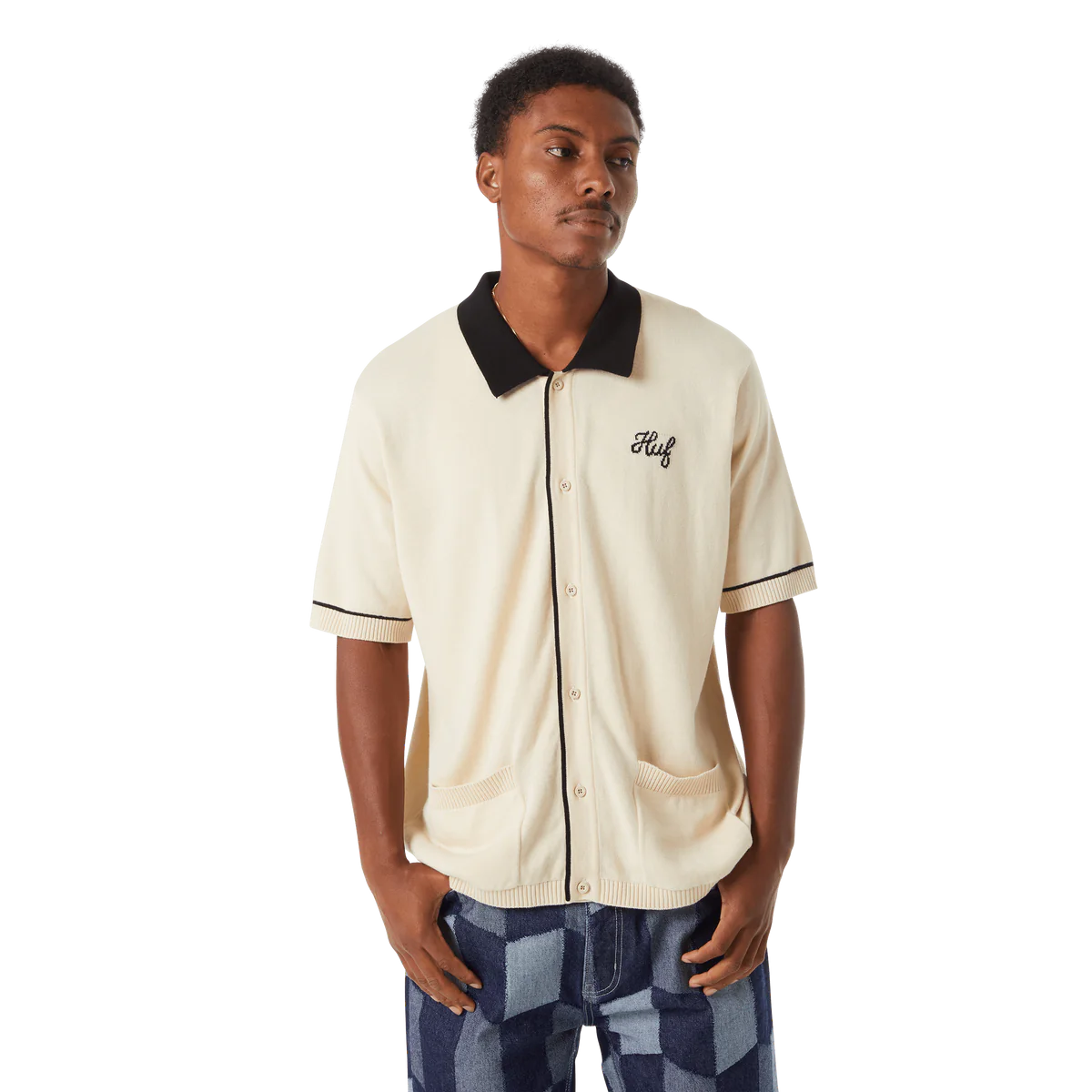 HUF Icarus Knit Top - Natural