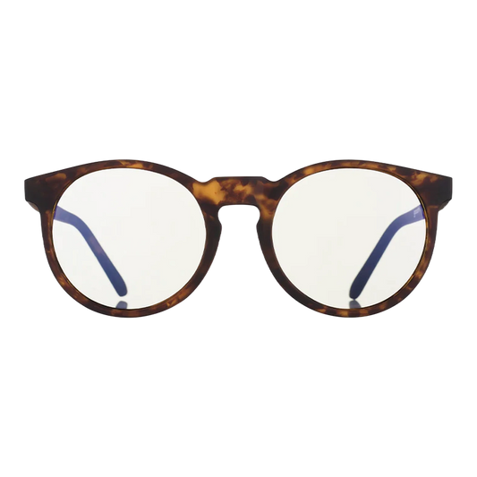 goodr Circle G Insert Coin to Continue Blue Light Sunglasses - Brown