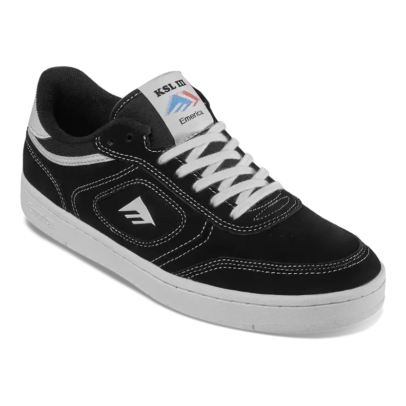 Emerica KSL III 3 Kevin Spank Long Pro Shoe - Black / White / White
