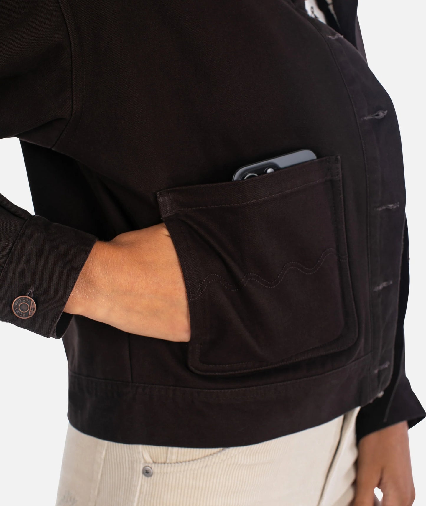 Kai Coat Shacket Jacket - Brown