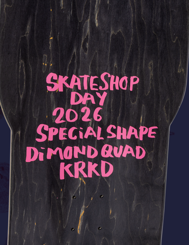 Krooked Skateshop Day 2026 Gonz DIAMOND QUAD Beamer Deck 10.75