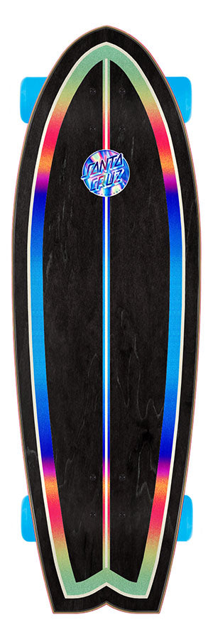 Santa Cruz Iridescent Dot Shark Cruiser Cruzer