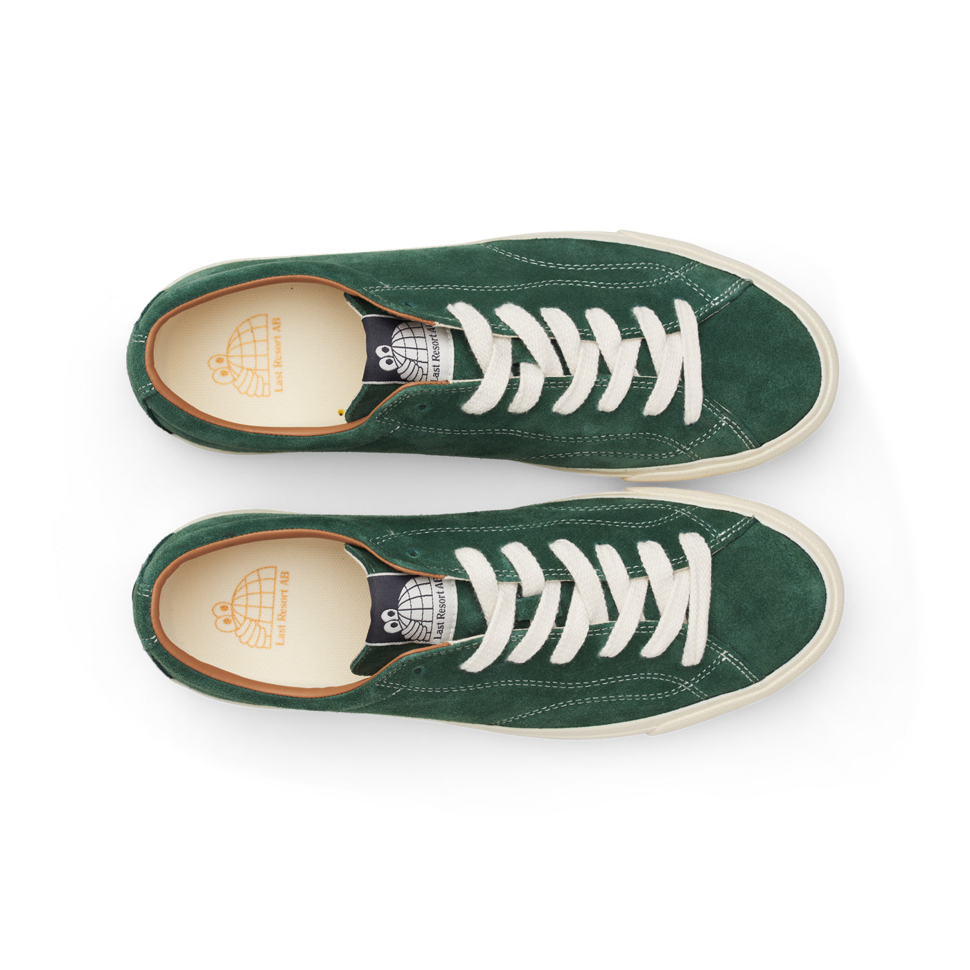 Last Resort VM003 Lo Suede - Elm Green / White