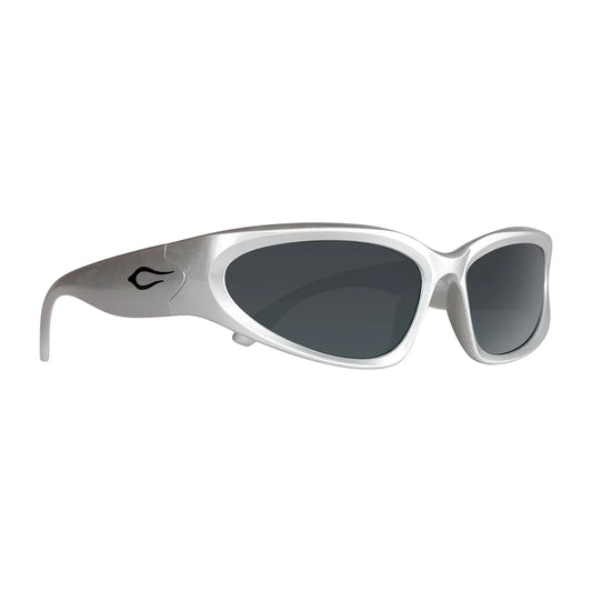 Cassette Optics Limewire Sunglasses - Black / Smoke Lens